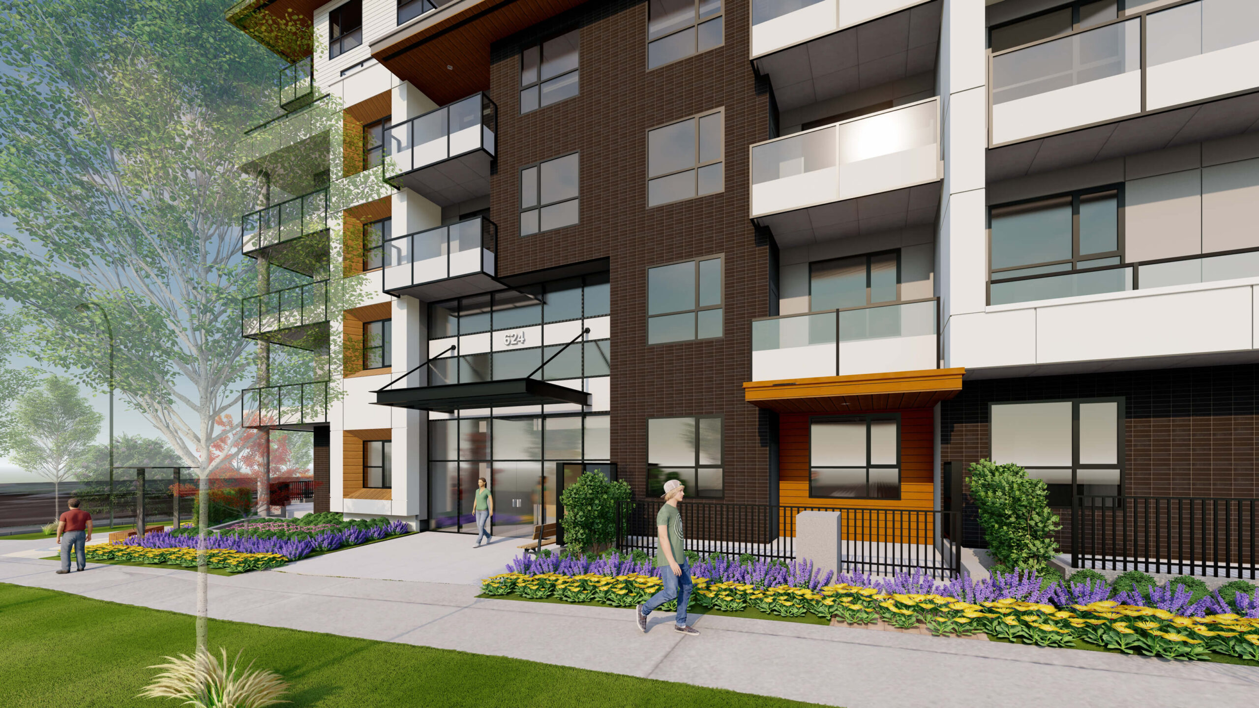 The “Aavand” development is a residential, 80-Unit condo project in Coquitlam. Design by Group 161 | DF Architecture.