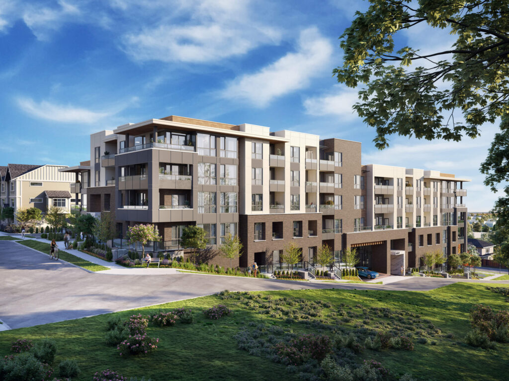 The “Harlo” development is a residential condo and townhouse project in Surrey. Design by Group 161 | DF Architecture.
